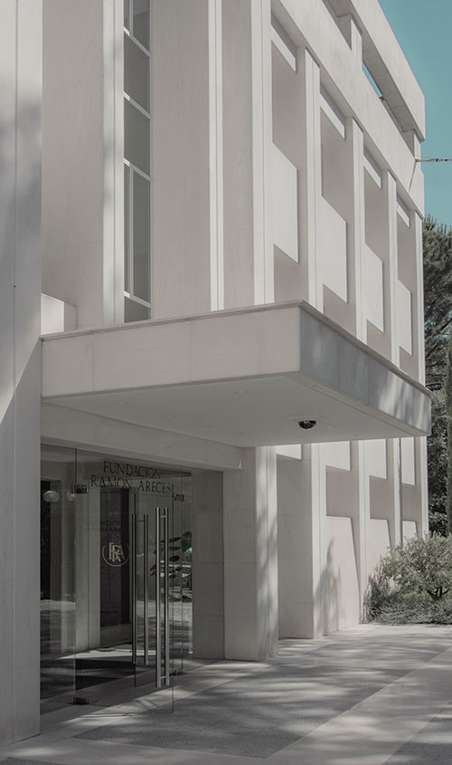 Fachada de la sede de la Fundación Ramón Areces