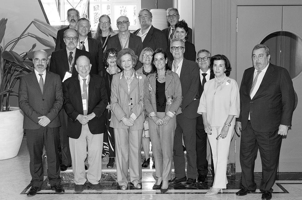 La Reina Doña Sofía presidió la clausura de la Jornada. America&Spain250