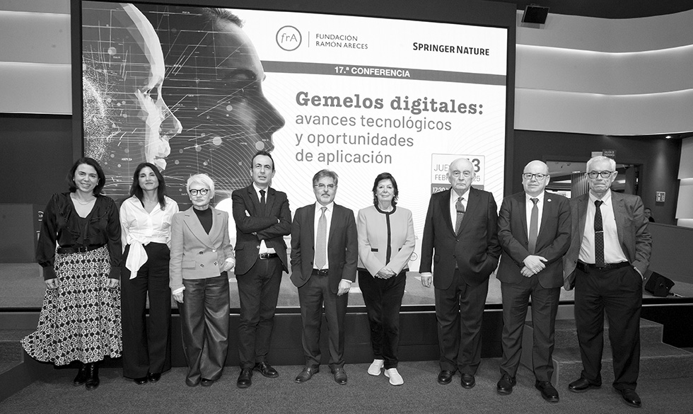 Foto de familia de la jornada organizada con Springer-Nature.